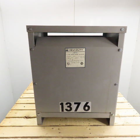 Hevi-Duty T2H45S 45 KVA 3Ph General Purpose Transformer 480V Pri 208Y/120V Sec