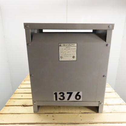 Hevi-Duty T2H45S 45 KVA 3Ph General Purpose Transformer 480V Pri 208Y/120V Sec