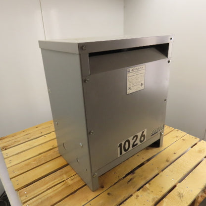 HEVI-DUTY T2H45S 45 KVA 3Ph General Purpose Transformer 480V Pri 208Y/120V Sec