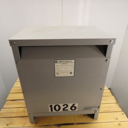 HEVI-DUTY T2H45S 45 KVA 3Ph General Purpose Transformer 480V Pri 208Y/120V Sec