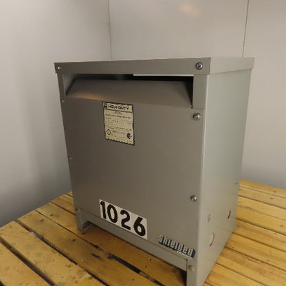 HEVI-DUTY T2H45S 45 KVA 3Ph General Purpose Transformer 480V Pri 208Y/120V Sec