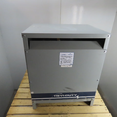 Hevi-Duty E84H75S 75kVA General Purpose Transformer 3Ph 208V Pri 480Y/277 Sec