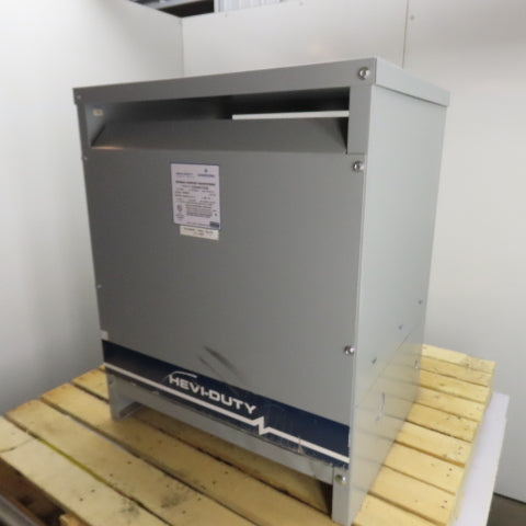 Hevi-Duty E84H75S 75kVA General Purpose Transformer 3Ph 208V Pri 480Y/277 Sec