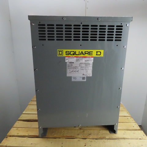 Square D EX45T3H 45 KVA 3Ph Dry Type Transformer 480V Pri 208Y/120V Sec