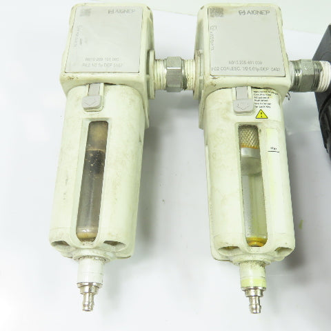Aignep N015 205 401 000 / N010 205 101 000 Pneumatic Air Filter Assy. 1/2" NPT