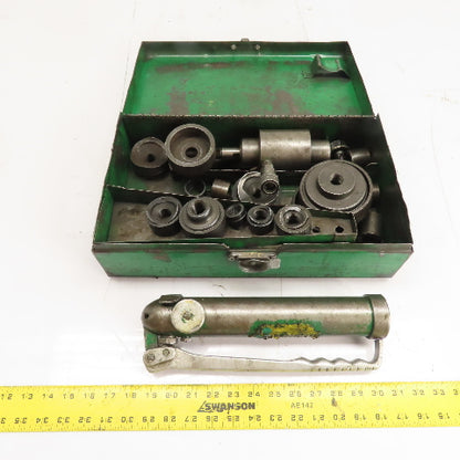 Greenlee 767A 7646-M2 Hydraulic Knockout Punch Driver Set