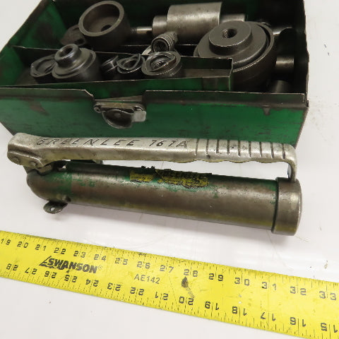 Greenlee 767A 7646-M2 Hydraulic Knockout Punch Driver Set