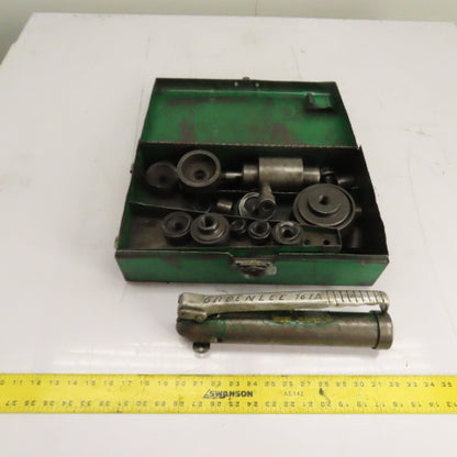 Greenlee 767A 7646-M2 Hydraulic Knockout Punch Driver Set
