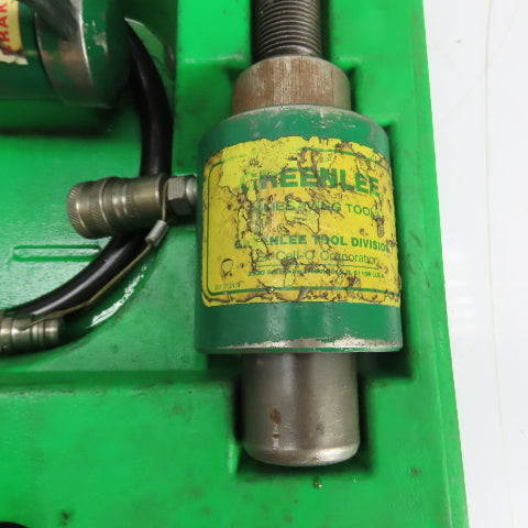 Greenlee 7306 Hydraulic Knockout Punch Driver Set 1/2" to 2" Conduit