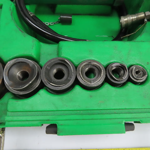 Greenlee 7306 Hydraulic Knockout Punch Driver Set 1/2" to 2" Conduit