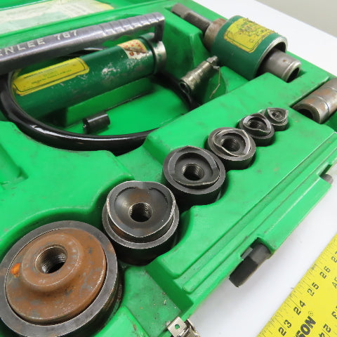 Greenlee 7306 Hydraulic Knockout Punch Driver Set 1/2" to 2" Conduit