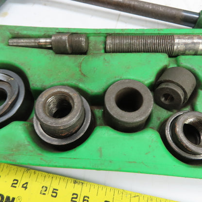 Greenlee 1804 Ratchet Knockout Punch Driver Set 7/8" To 1-1/2"