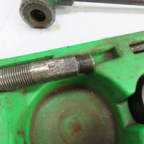 Greenlee 1804 Ratchet Knockout Punch Driver Set 7/8" To 1-1/2"