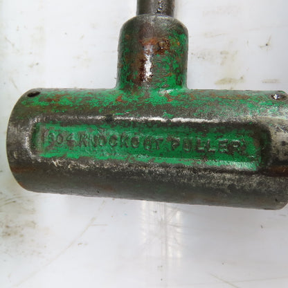 Greenlee 1804 Ratchet Knockout Punch Driver Set 7/8" To 1-1/2"
