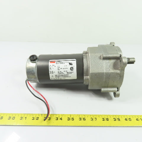 Dayton 2H457 1/12HP DC Gearmotor 90V 12RPM 350 In-Lbs Torque Tested