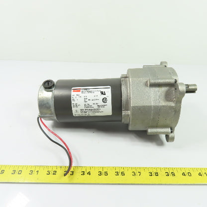 Dayton 2H457 1/12HP DC Gearmotor 90V 12RPM 350 In-Lbs Torque Tested