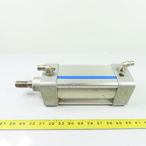 Micro Pneumatic Tie Rod Air Cylinder Double Acting 4.5" Stroke 3" Bore