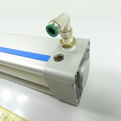 Micro N/A Double Acting Pneumatic Tie Rod Air Cylinder 5" Stroke 2.5" Bore