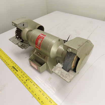 Wissota E-7W 7" Dual Wheel Bench Grinder 1/2HP 115V 3450RPM 5/8" Arbor