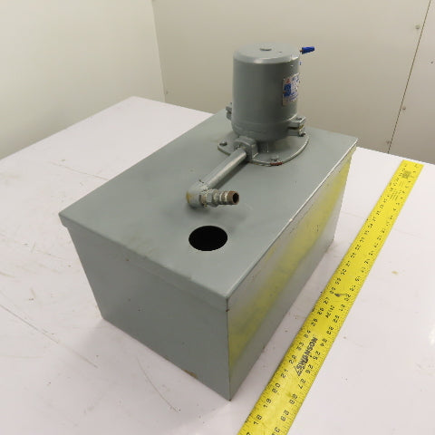 Yun Fu YF- 1/8HP 5 Gallon Coolant Pump Tank 220/440V 3Ph Tested