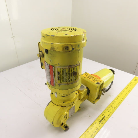 Milton Roy RA11 Metering Pump 1/2HP 3Ph 230/460V 5.4/5.9GPH 100-350PSIG
