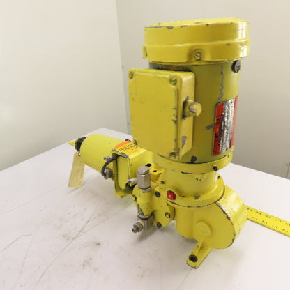 Milton Roy RA11 Metering Pump 1/2HP 3Ph 230/460V 5.4/5.9GPH 100-350PSIG