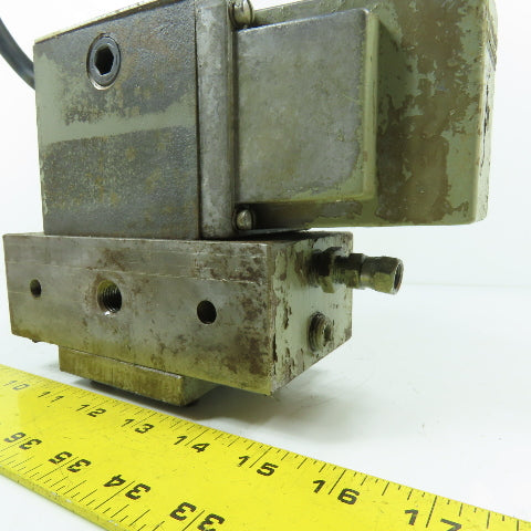 Continental Hydraulics 51067-J Hydraulic Directional Control Valve 115V 3000PSI