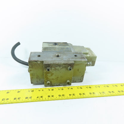 Continental Hydraulics 51067-J Hydraulic Directional Control Valve 115V 3000PSI