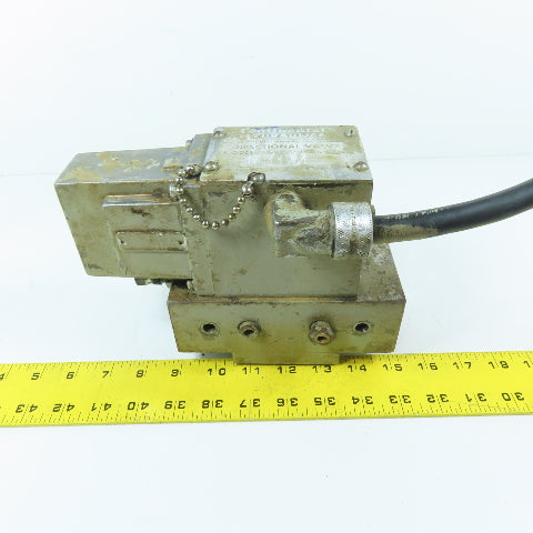 Continental Hydraulics 51067-J Hydraulic Directional Control Valve 115V 3000PSI