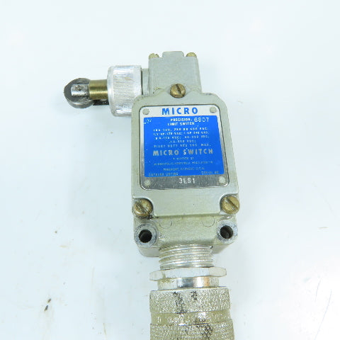 Micro Switch 3LS1 10A Precision Roller Lever Limit Switch 120/240/480VAC