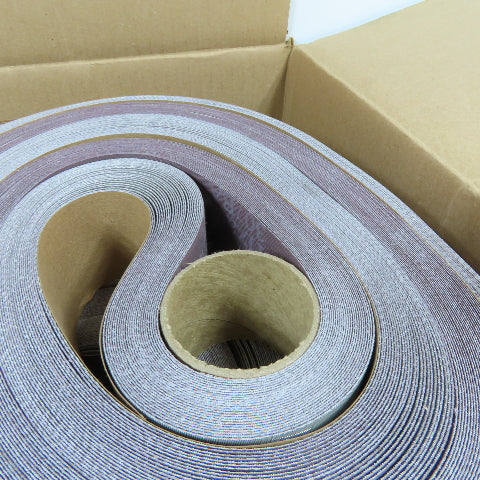 3M 69069 2in x 148in A30 Grit Trizact FullFlex Abrasive Sanding Belts Lot Of 60