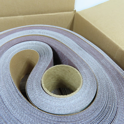 3M 69069 2in x 148in A30 Grit Trizact FullFlex Abrasive Sanding Belts Lot Of 60