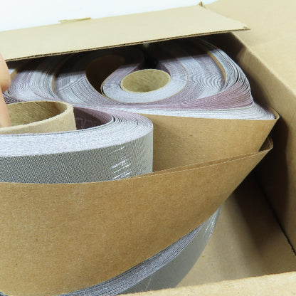 3M 69069 2in x 148in A30 Grit Trizact FullFlex Abrasive Sanding Belts Lot Of 60