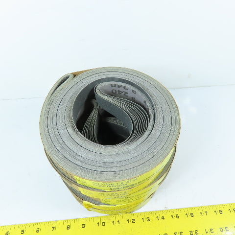 Klingspor 333240F01013204 333 0240JF 1"x132" 240 Grit Sanding Belt Lot Of 70