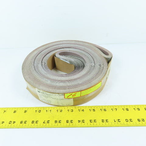 3M 51115-19517 2" x 148" A16 Grit Trizact Fullflex Film-Lok Sanding Belt Lot/ 16