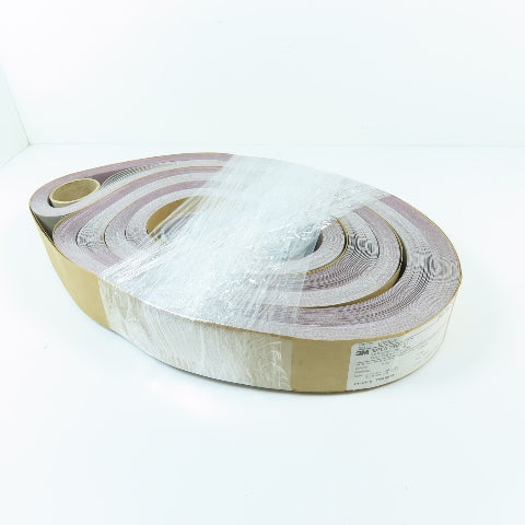 3M 69069 2in x 148in A30 Grit Trizact FullFlex Abrasive Sanding Belts Lot/25
