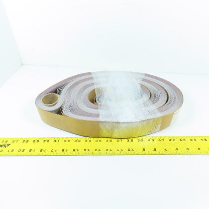 3M 69069 2in x 148in A30 Grit Trizact FullFlex Abrasive Sanding Belts Lot/25
