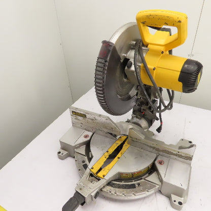 DeWalt DW715 12" Single-Bevel Compound Miter Saw 120VAC 15A 4000RPM