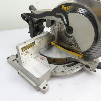 DeWalt DW715 12" Single-Bevel Compound Miter Saw 120VAC 15A 4000RPM
