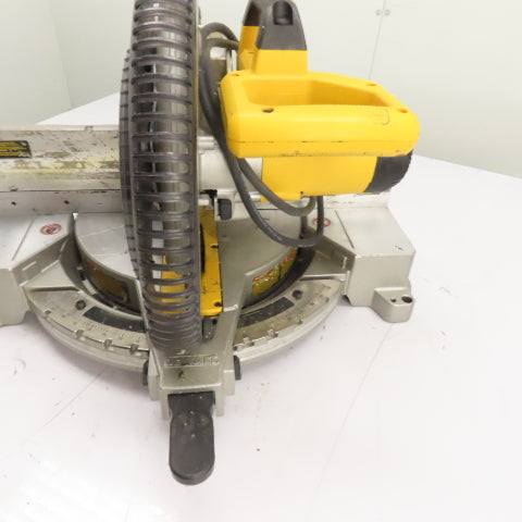DeWalt DW715 12" Single-Bevel Compound Miter Saw 120VAC 15A 4000RPM