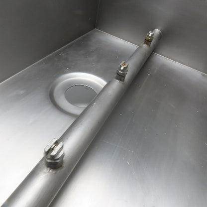 16" Belt Sanitary Food Grade Inline Conveyor Belt Washer Dryer 1" RJT