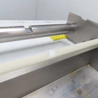 16" Belt Sanitary Food Grade Inline Conveyor Belt Washer Dryer 1" RJT
