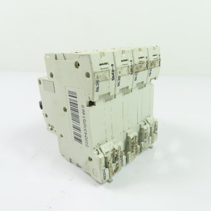 Merlin Gerin C60H D20A Multi 9 20A 4-Pole Type D Circuit Breaker 415V