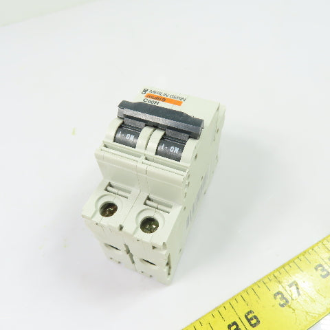 Merlin Gerin C60H D2A N/A Multi 9 2A 2-Pole Circuit Breaker 415V