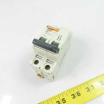 Merlin Gerin C60H D1A Multi 9 1A 2-Pole Circuit Breaker 415VAC
