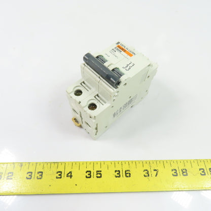 Merlin Gerin C60H D1A Multi 9 1A 2-Pole Circuit Breaker 415VAC