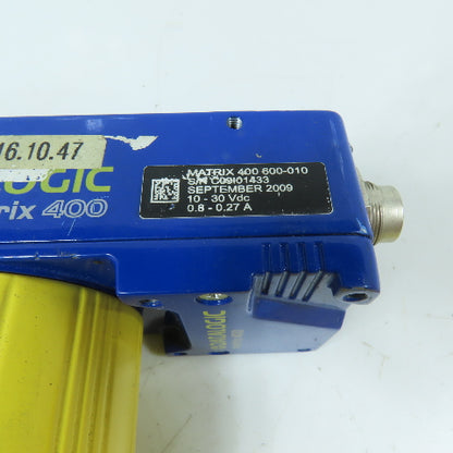 Datalogic Matrix 400 600-010 2D Vision Barcode Reader/Scanner 10-30VDC