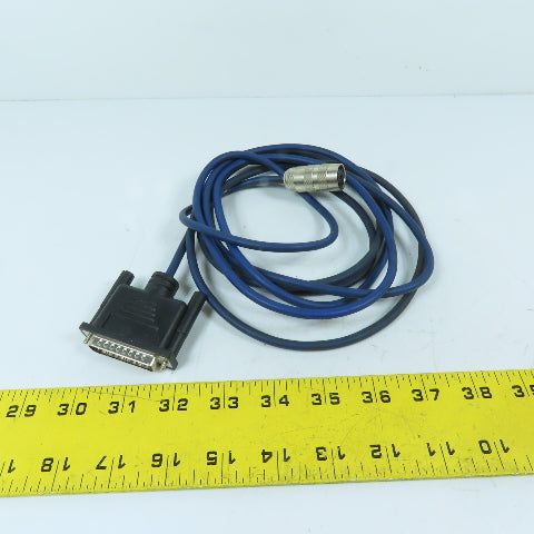 Datalogic CAB-MS03 M16 IP67 DB25 Interface Cable for Visiset Barcode Reader 16'