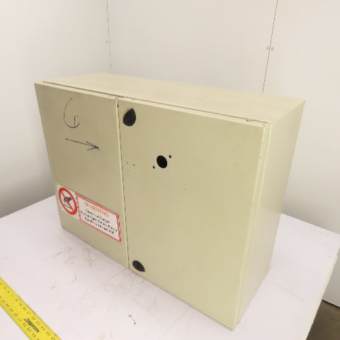 2-Door Hinged Wall Mount Electrical Enclosure 24" x 10.5" x 31.5"