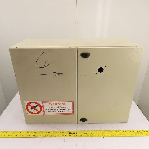 2-Door Hinged Wall Mount Electrical Enclosure 24" x 10.5" x 31.5"